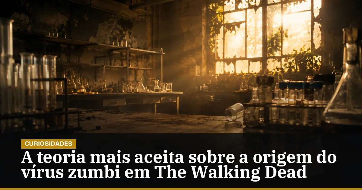 A teoria mais aceita sobre a origem do vírus zumbi em The Walking Dead