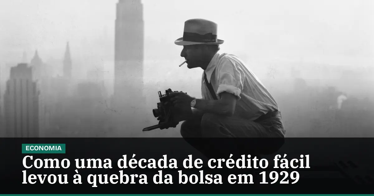 Como uma década de crédito fácil levou à quebra da bolsa em 1929